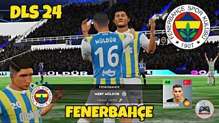 DLS 24 FB MODU 🟡🔵 DREAM LEAGUE SOCCER 2024 FENERBAHÇE FORMA VE LOGO TASARIMI  İSPANYOL SPİKER [upl. by Malva]