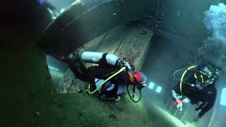 Odyssey Wreak Dive on Roatan Honduras [upl. by Smalley573]