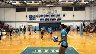 Kealakehe vs Konawaena Girls varsity volleyball set 2 09242024 [upl. by Ydissac]