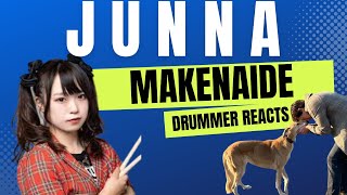 JUNNA  MAKENAIDE  DRUMMER REACTS [upl. by Neslund848]