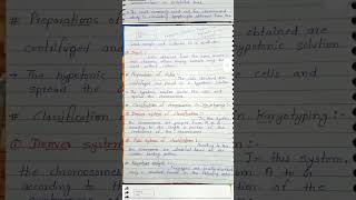 karyotyping genetic selfnotes nursing genetics youtuber yt youtubeshorts ytshorts [upl. by Keener]