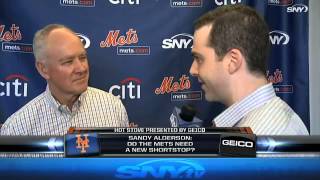 Sandy Alderson speaks at Winter Meetings [upl. by Aleel]