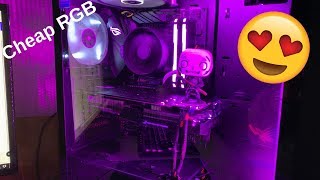 How to install RGB Lighting to Your PC [upl. by Kristoforo]