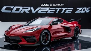 New 2025 Chevrolet Corvette Zo6 Stingray c8 Finally Unveilled FIRST LOOK [upl. by Losyram]