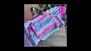 Crochet sweater ideas for kids in winter trending short rimjhimboutique2558 [upl. by Ahsikyt]