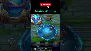 League of legends Gwen W E tip leagueoflegendstips gwen [upl. by Dewie]