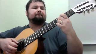 Matteo Carcassi Op 60 No 13 Classical Guitar  Florentin Tise [upl. by Siskind]