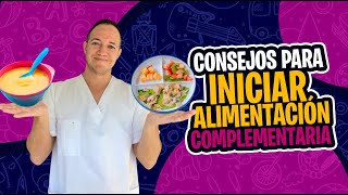 Consejos para iniciar alimentación complementaria alimentacióncomplementaria [upl. by Lanctot295]