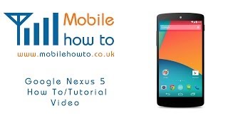 How To Change NotificationText ToneAlert  Google Nexus 5 [upl. by Torrance408]