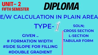 Ew calculation in plane area Type 1 [upl. by Ydor767]