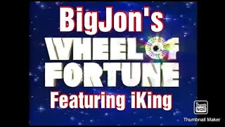 BigJons Wheel Of Fortune Feat iKing Game 37 [upl. by Eugine]