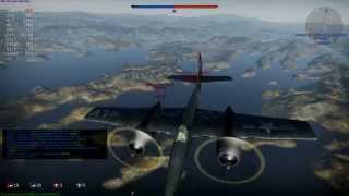 War Thunder  Gameplay F7F1 FR [upl. by Naeruat]