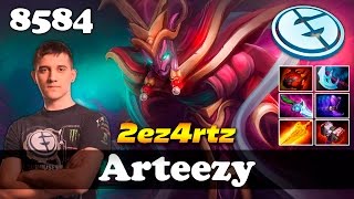 Arteezy Spectre 2EZ  8584 MMR Dota 2 [upl. by Aciraj]