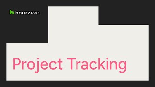 Project Tracking  Schedule Tasks Daily logs  Houzz Pro Bootcamp [upl. by Hughie]