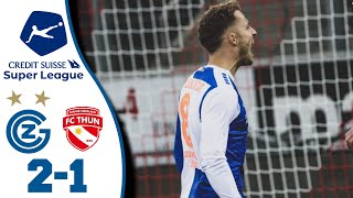 GC  Thun 21 Highlights Credit Suisse Super League [upl. by Ajroj]