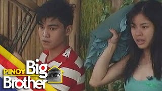 Pinoy Big Brother Season 7 Day 99 Kisses at Yong hinarap ang kanilang mga bisitang zombies [upl. by Risay705]