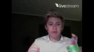 Liam Payne Twitcam 18042012  part one HD [upl. by Aelanna]