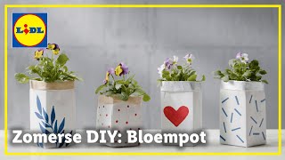 DIY bloempot [upl. by Nnayrrehs]