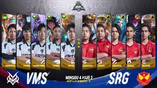 SRG vs VAMOS GAME KEDUA NICE TRY VAMOS [upl. by Mariann99]