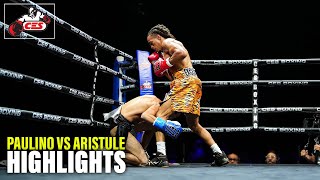 ALEJANDRO PAULINO VS EVARISTO ARISTULE HIGHLIGHTS  CES BOXING [upl. by Ennove]