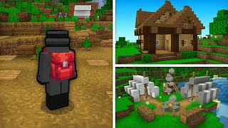 Top 10 Survival AddOns for Minecraft Bedrock Edition  Minecraft Bedrock 120 [upl. by Adore357]