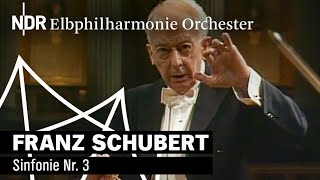 Franz Schubert Sinfonie Nr 3 mit Günter Wand 1992  NDR Elbphilharmonie Orchester [upl. by Newg]