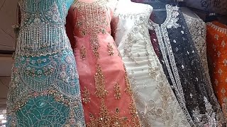 Hyderabad wholesale dress Materials 299 Pakistani Fancy Work Suits [upl. by Aicetel917]