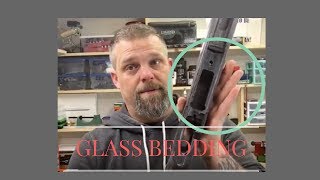 Savage Rifle Build Final Glass bed and Assembly pt 18 [upl. by Aubrette888]