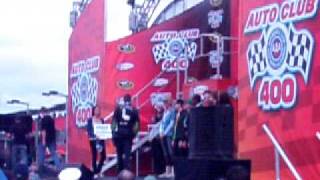 LIVE Auto Club 400 Carl Edwards Intro 2011mov [upl. by Mcgruter]