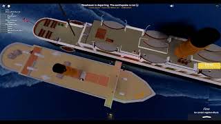 Roblox sinking of the NewHaven Part 2 [upl. by Anidene]