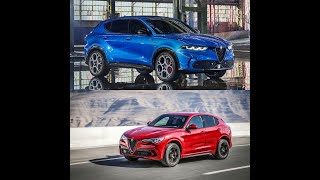 Alfa Romeo Tonale vs Stelvio [upl. by Aniroc]