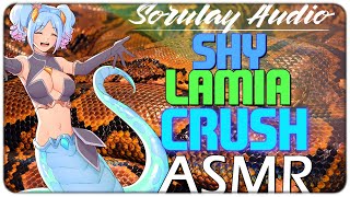 ASMR Bumping Into a Shy Lamia Mate Season Crush Voice Acting Italian Accent [upl. by Derraj]