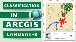 Image Classification in ArcGIS using Landsat 8 images [upl. by Alrrats24]