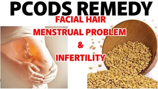 Pcods amp facial hairs 100  effcttive remedies by beauty with knowledge [upl. by Weinstein]