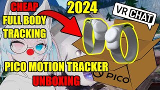 Pico Motion Tracker 2024  INBOXING of new Full Body Tracking standalone device from PICOXR  VRChat [upl. by Brad]