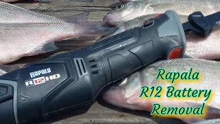 Pulling The Battery Rapala R12 short [upl. by Elset630]