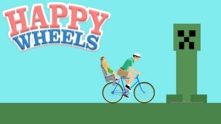 Happy Wheels  Minecraft World [upl. by Heidt]