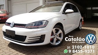 Novo Golf GTi 20 Tsi 2017  Nova Catalão [upl. by Omik]