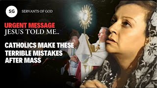 Catholics Make These Terrible Mistakes DuringAfter Mass [upl. by Geilich]