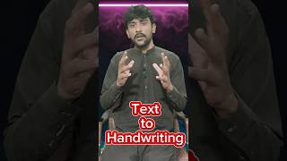 How to convert text to handwriting format shortsfeed tricks shorts tricks [upl. by Gerrie797]