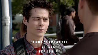 Stiles Stilinski FunnySarcastic Moments S4  HDLOGOLESS [upl. by Aicenad967]