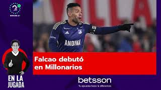 Falcao debutó en Millonarios [upl. by Eelrac396]