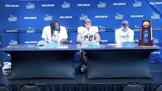 2023 Harding Football Postgame Interview after win in National Championship [upl. by Safir768]