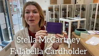 Stella McCartney Falabella Cardholder Review [upl. by Atinyl]