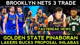 Warriors PINABORAN laban sa Mavericks Lakers Bucks PROPOSAL inilabas Brooklyn Nets TRADE [upl. by Lenneuq729]