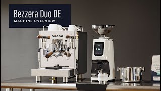 Bezzera Duo DE Espresso Machine Overview [upl. by Ojyllek]