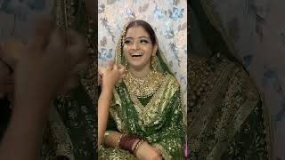 Nikkah bridal makeup’s tutorial subscribe makeuptutorial humzaanushavlog [upl. by Niak]