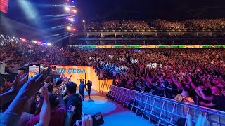 WWE Money In The Bank John Cenas SURPRISE RETURN entrance 1 July 2023 London UK  The O2 [upl. by Ecikram]