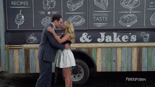 Gabi and Josh Jabi  daydreaming kiss  Young and Hungry 3x01 [upl. by Shaefer]