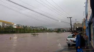 Alagamento na Avenida Aricanduva dia 16022019 [upl. by Eked]